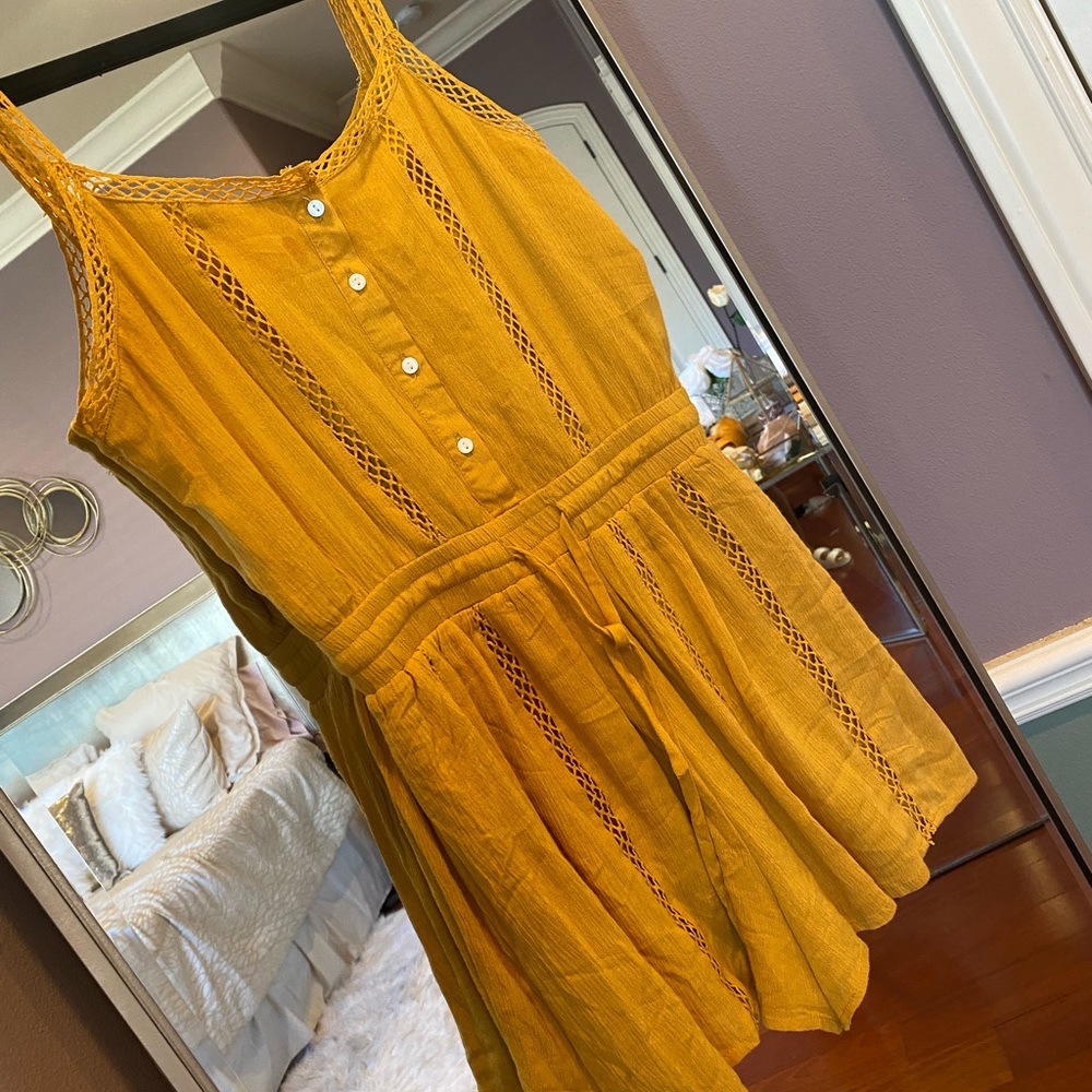 Mustard Romper- Medium